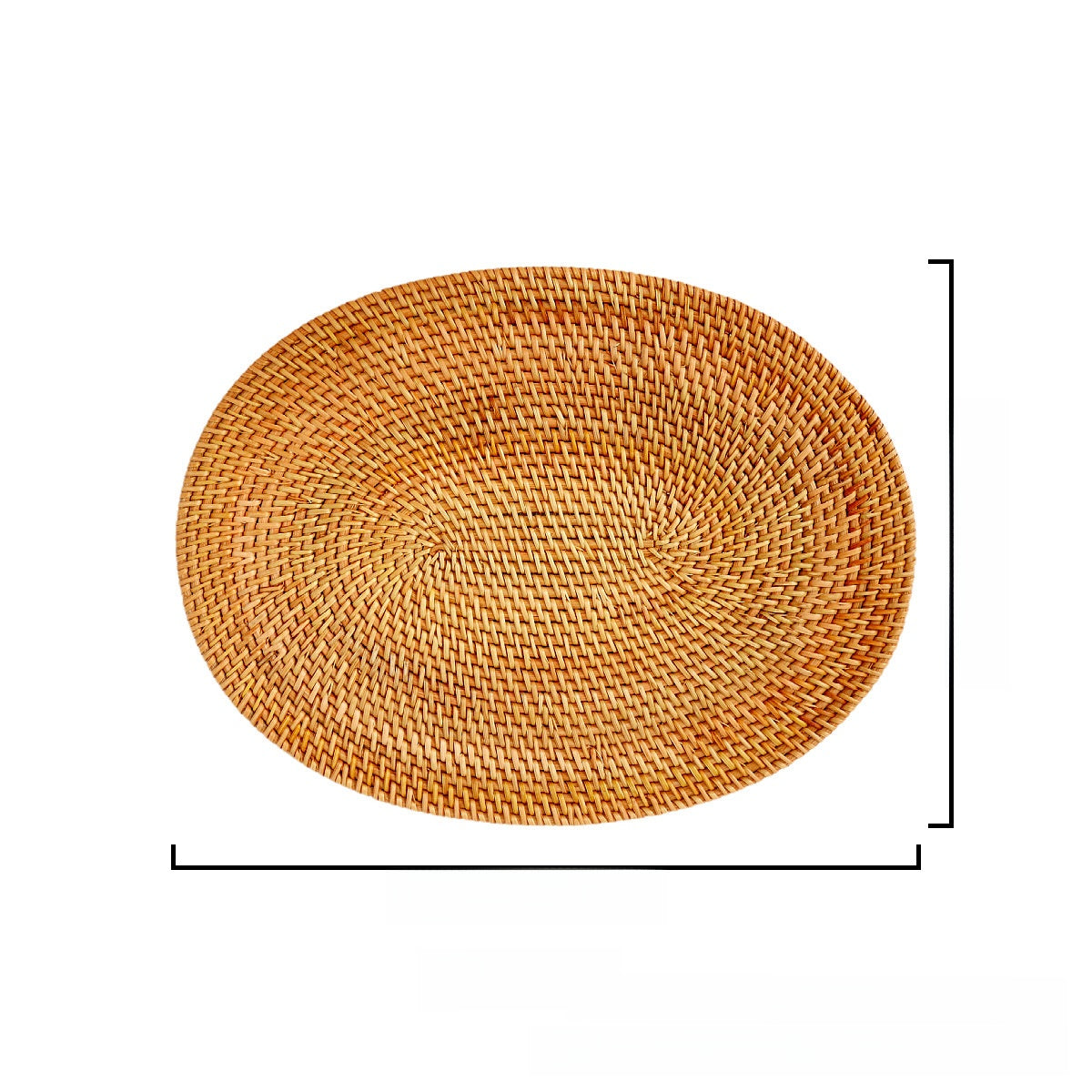 Eco-Friendly Woven Coasters - Natural Autumn Vine Material Set