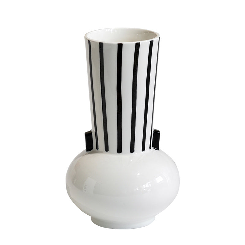 Premium Light Luxury Ceramic Vase - Modern Living Room Decoration