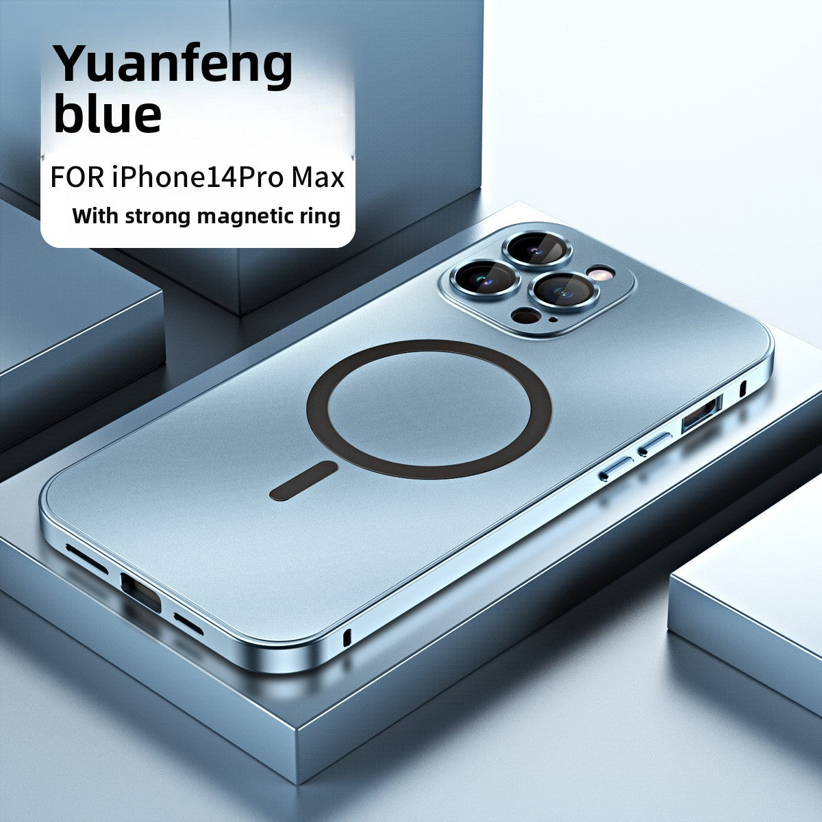 Aluminum Alloy iPhone Case - Premium Glass Lens Protection