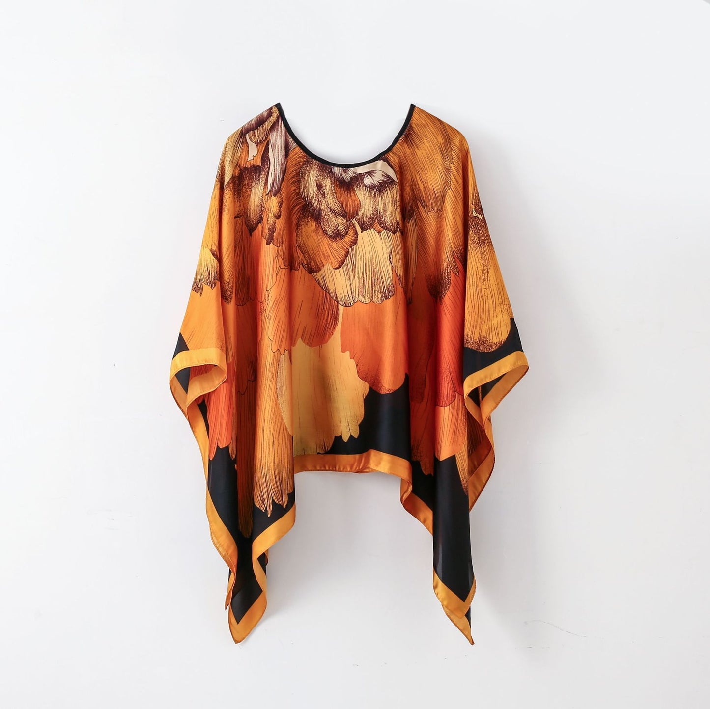 Pullover Shawl Outerwear Cover-up - Multifunctional Scarf Wrap