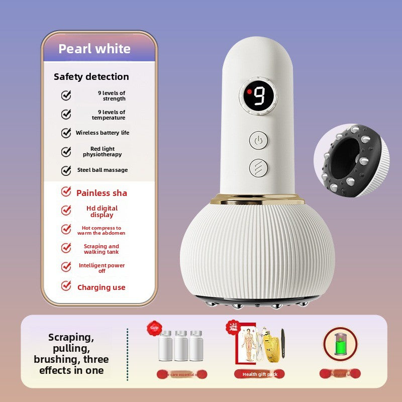 Professional Cupping Therapy Set - Traditional Chinese Medicine Vacuum Suction Cups with Essential Oils