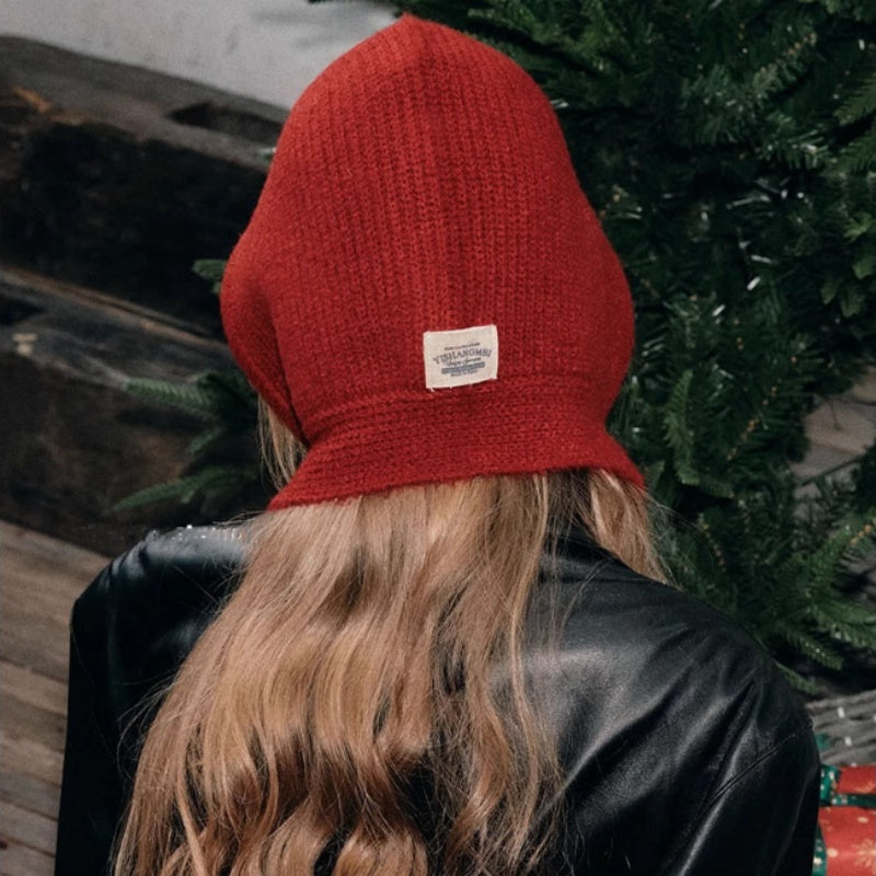 Bandage Warm Balaclava - Retro Pullover Earmuffs Hat