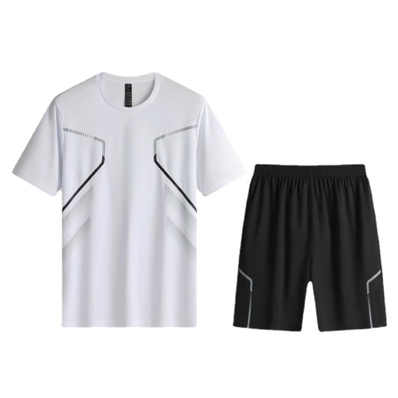 Men's Summer Quick-Drying Sports Outfit Set - Complete Athletic Wear