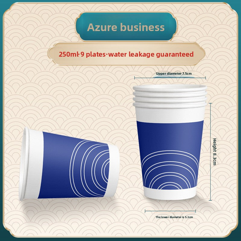 Heavy-Duty Disposable Cups - Extra Thick Durable 250ml Bulk Pack