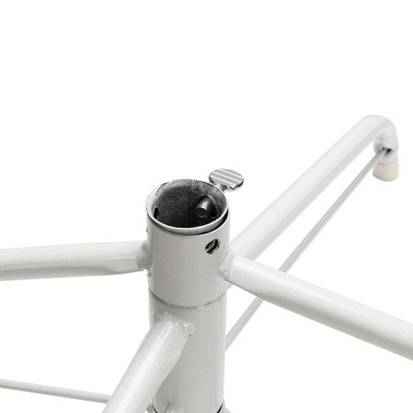 White 7ft, 950 Branches, PVC Material Christmas Tree