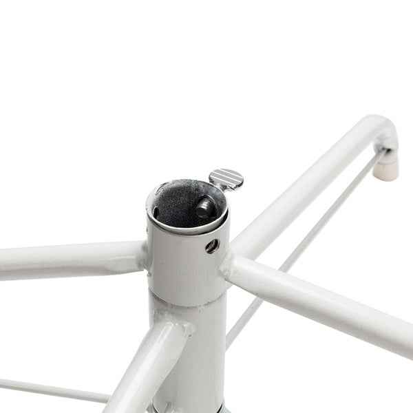 White 7ft Christmas Tree - 950 Branches PVC Material