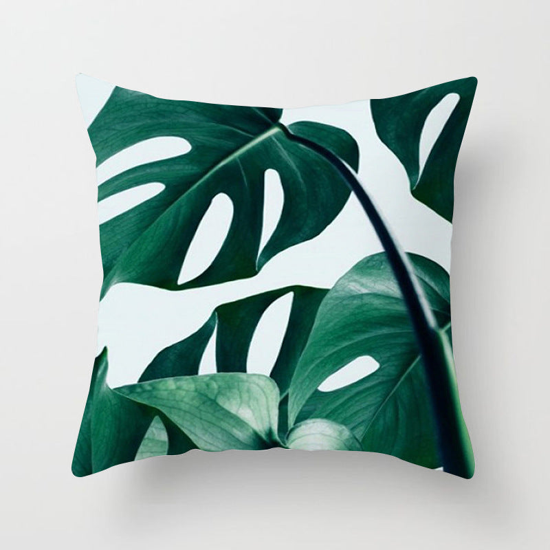 Printed Pillowcase Car Cushion Cover - Decorative Throw Pillow for Vehicle and Home