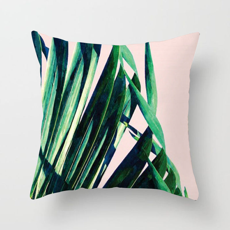 Printed Pillowcase Car Cushion Cover - Decorative Throw Pillow for Vehicle and Home