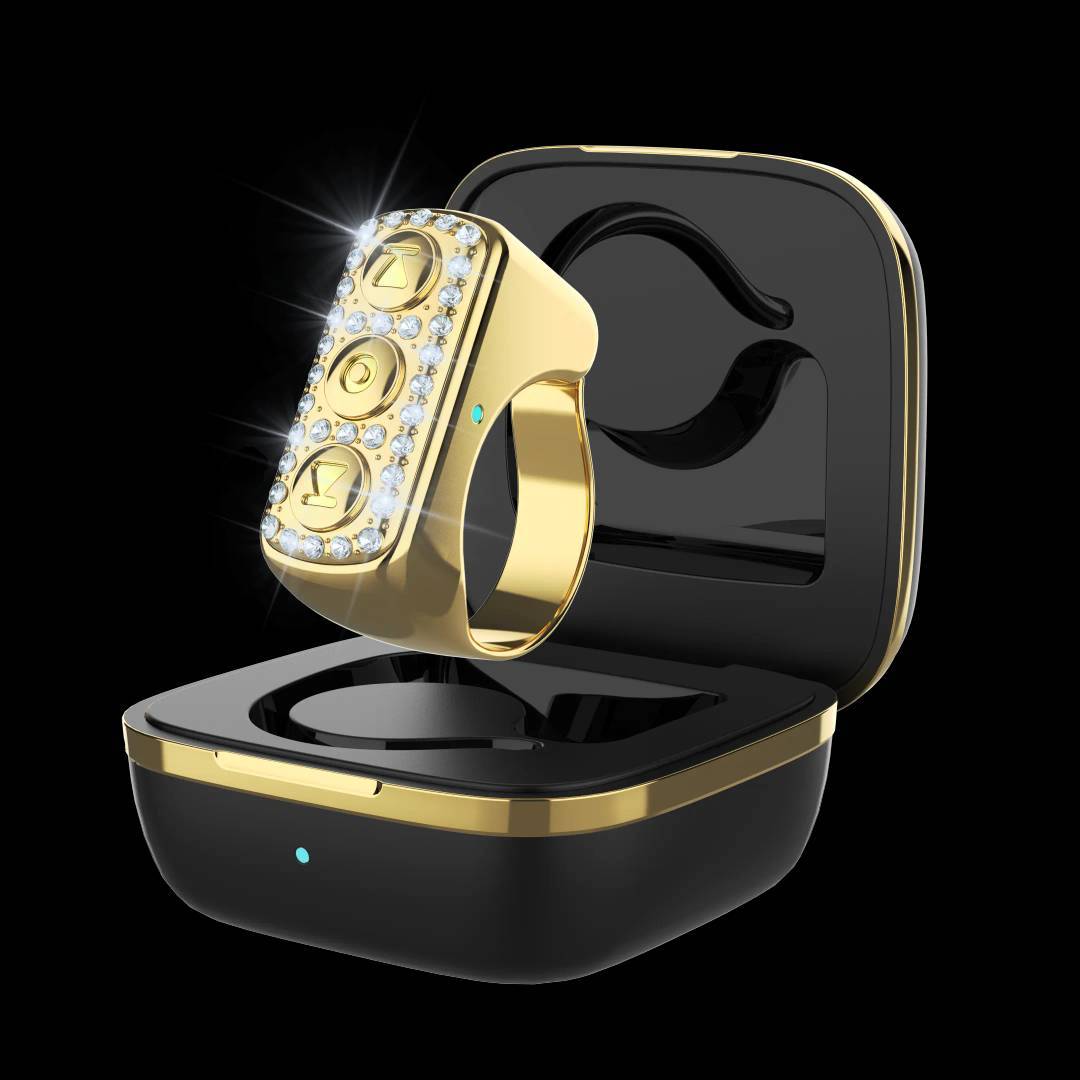 Diamond Smart Ring - Advanced Wearable Technology