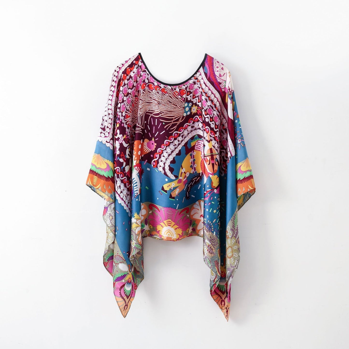 Pullover Shawl Outerwear Cover-up - Multifunctional Scarf Wrap