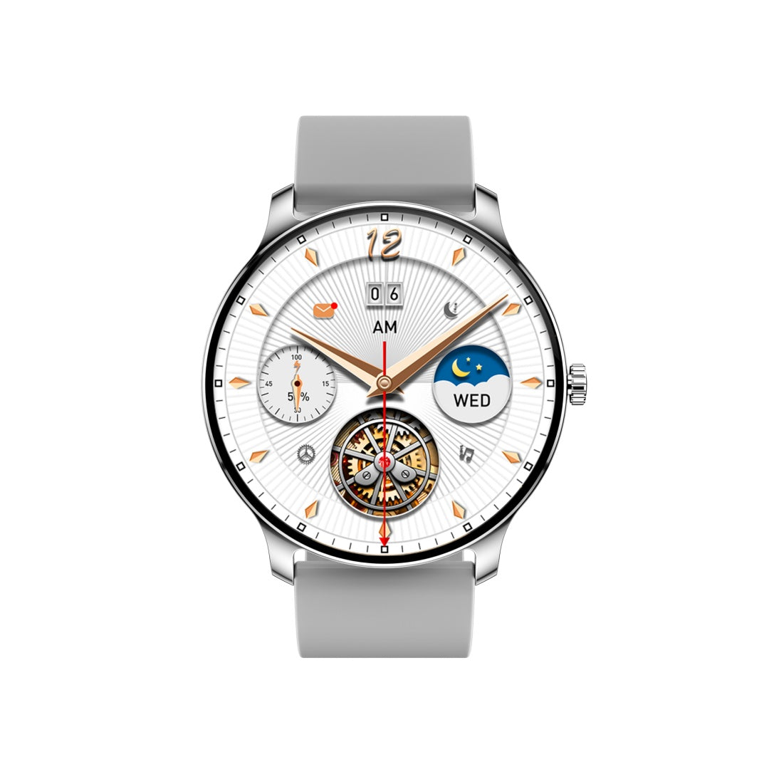 2025 New 1.43-inch AMOLED Screen Disc Ultra Thin Smart Watch Fitness Tracker