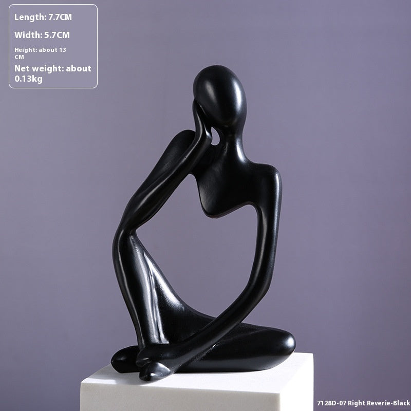 Premium Mini Abstract Home Ornament - Modern Entrance Decoration