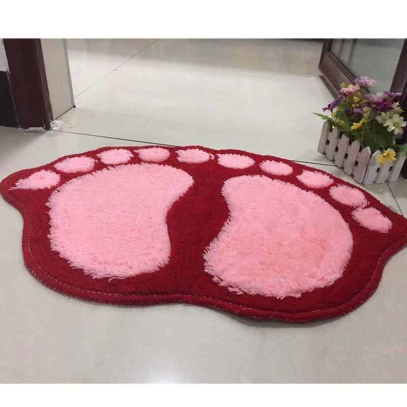Bathroom Living Room Cushion Bedroom Foot Non-slip Doormat And Foot Mat