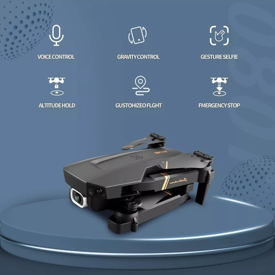 4DRC V4 Mini Drone - 4K Camera with 3 Batteries