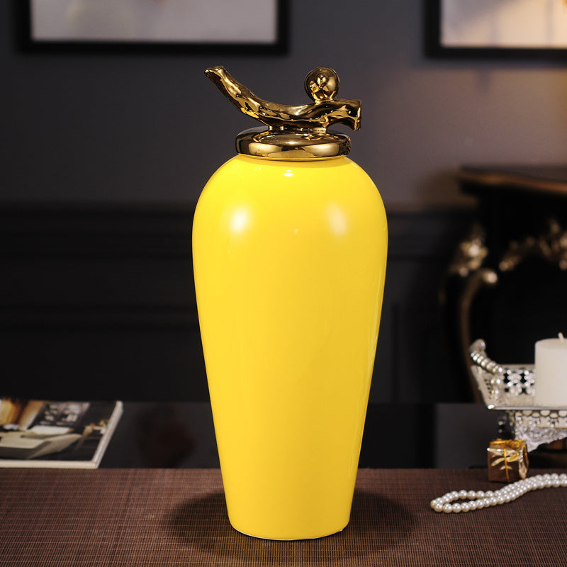 Premium Modern Minimalist Ceramic Home Decoration Ornaments - Contemporary Design