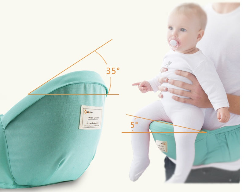 Multi-Functional Baby Hip Seat Carrier - Ergonomic Waist Stool for Infants & Toddlers