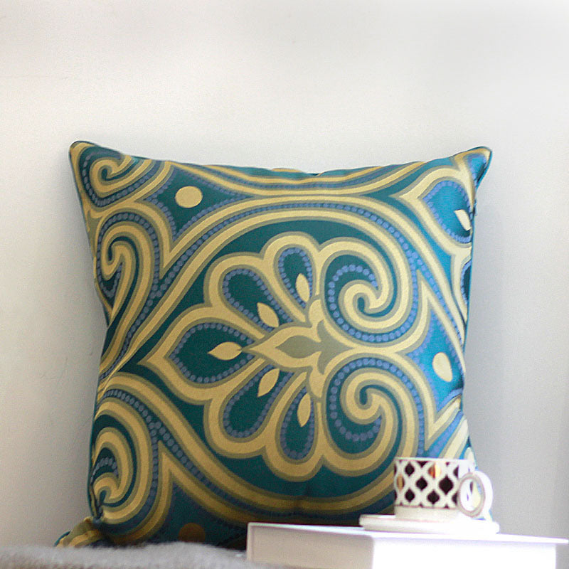 Living room sofa cushion pillow back