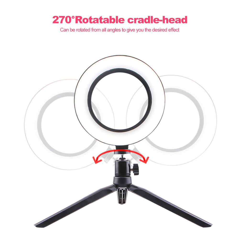LED Ring Light 26cm - Professional Photography & Streaming Light with Bluetooth Remote