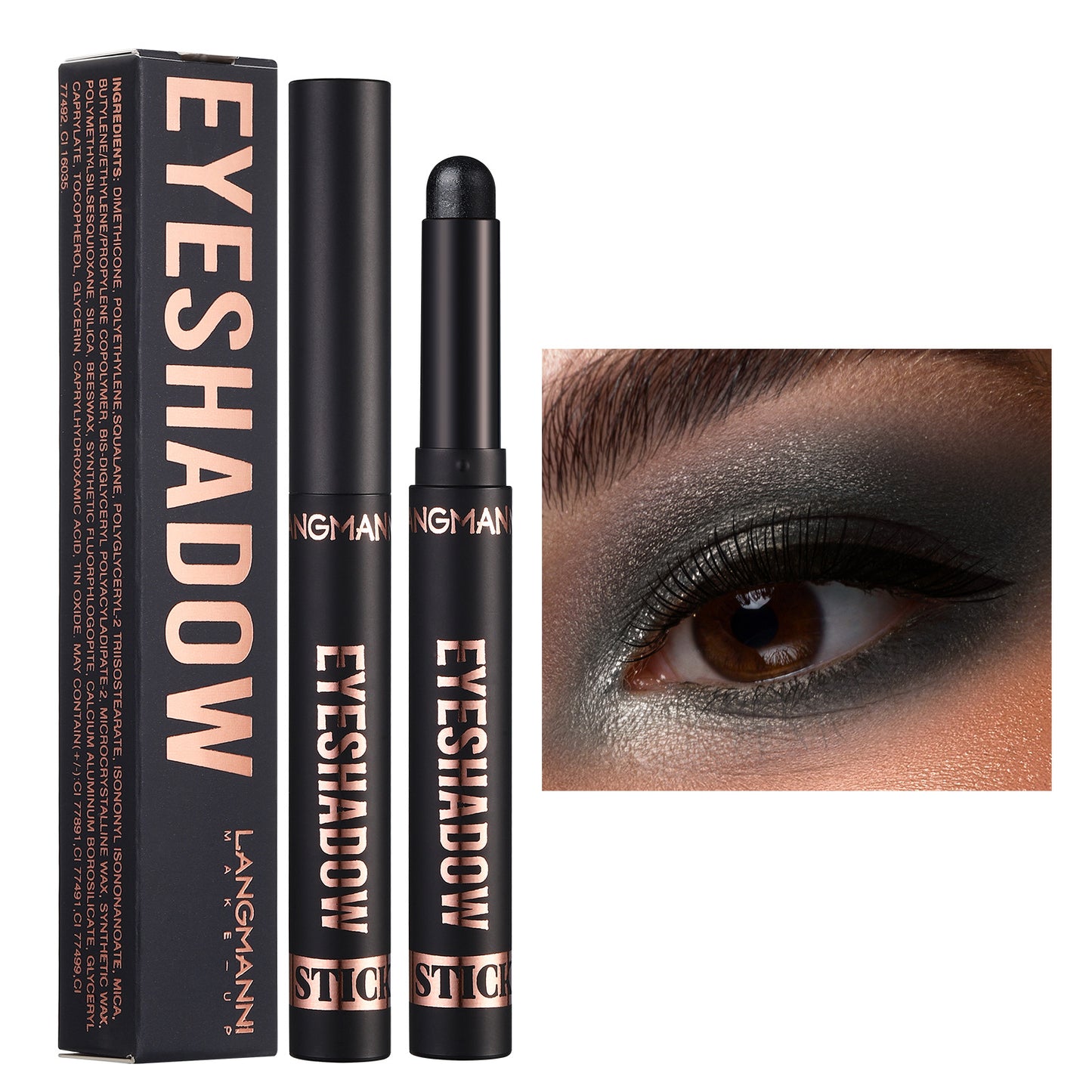 Shimmer Eyeshadow Stick - Easy-Apply Glitter Eyeshadow Stick 24 Shades Available