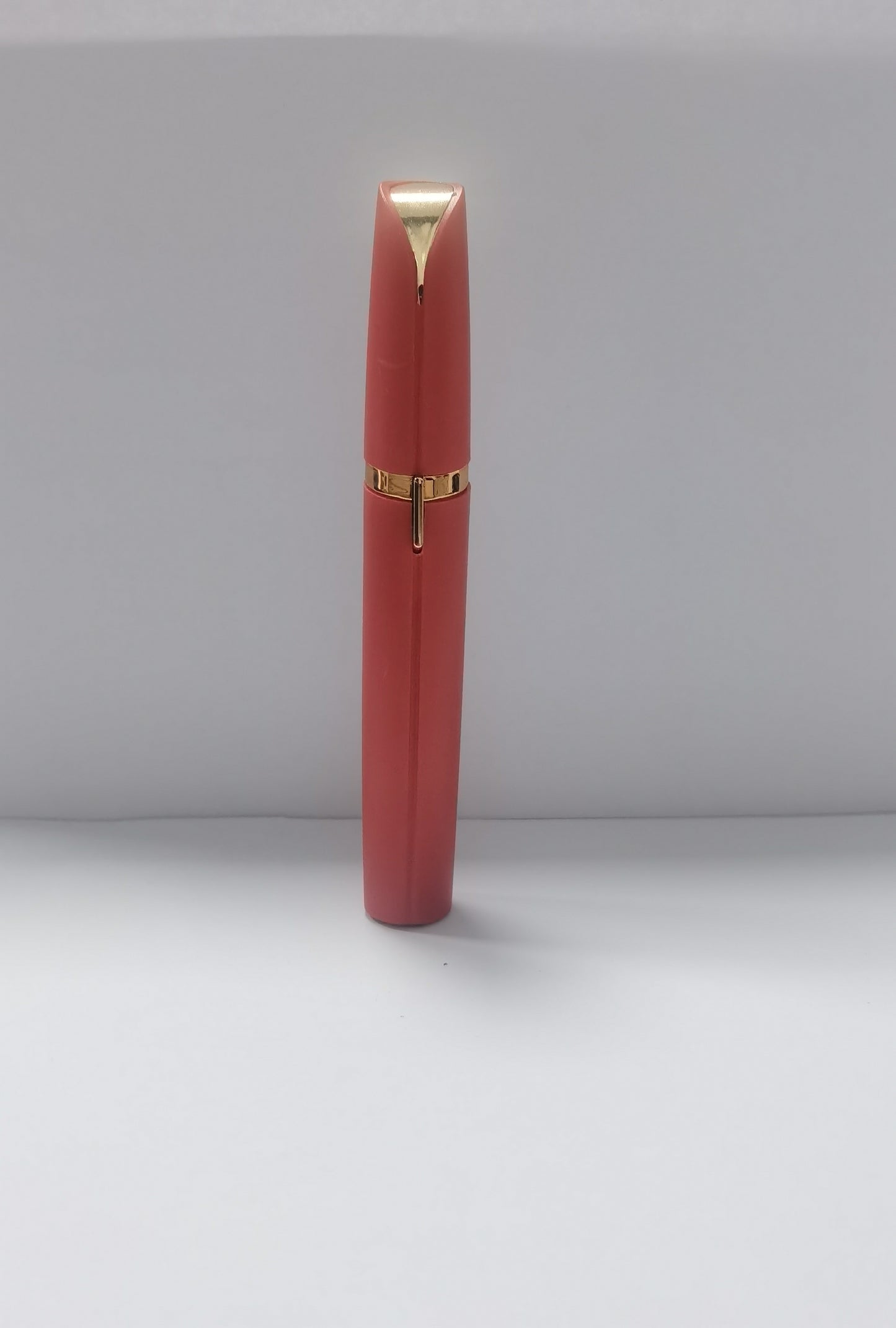 Mini Electric Eyebrow Trimmer - LED Light Painless Hair Remover Lipstick Size
