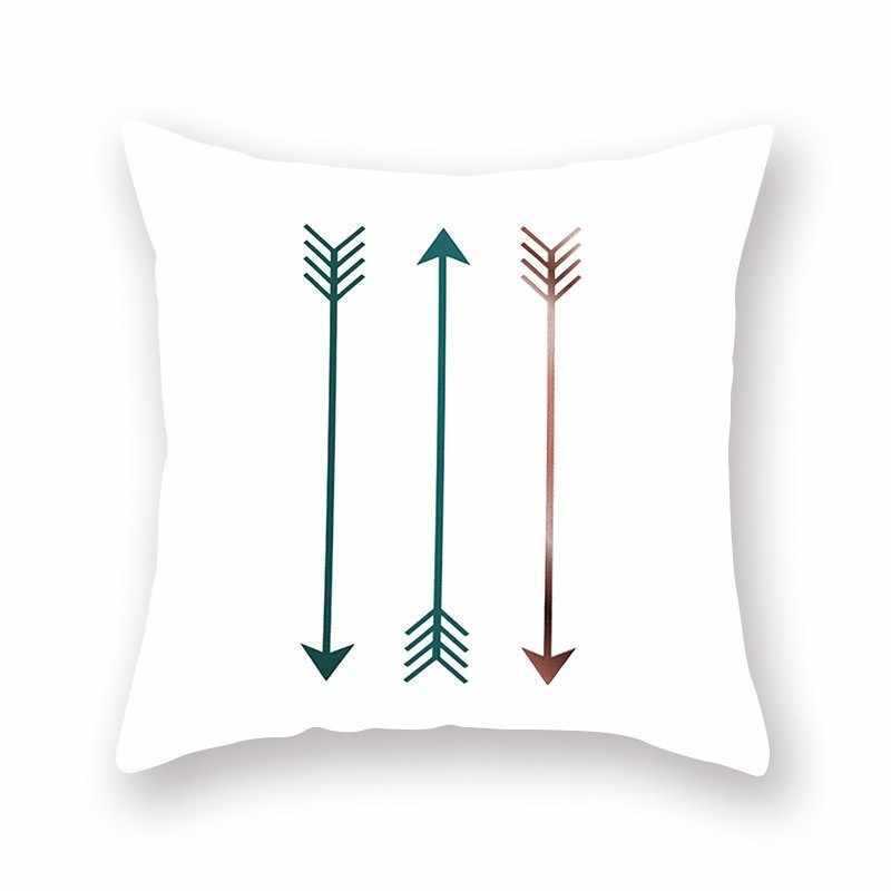 Bright Color Geometric Pillow Cushion Cover - Bold Modern Pattern for Contemporary Home