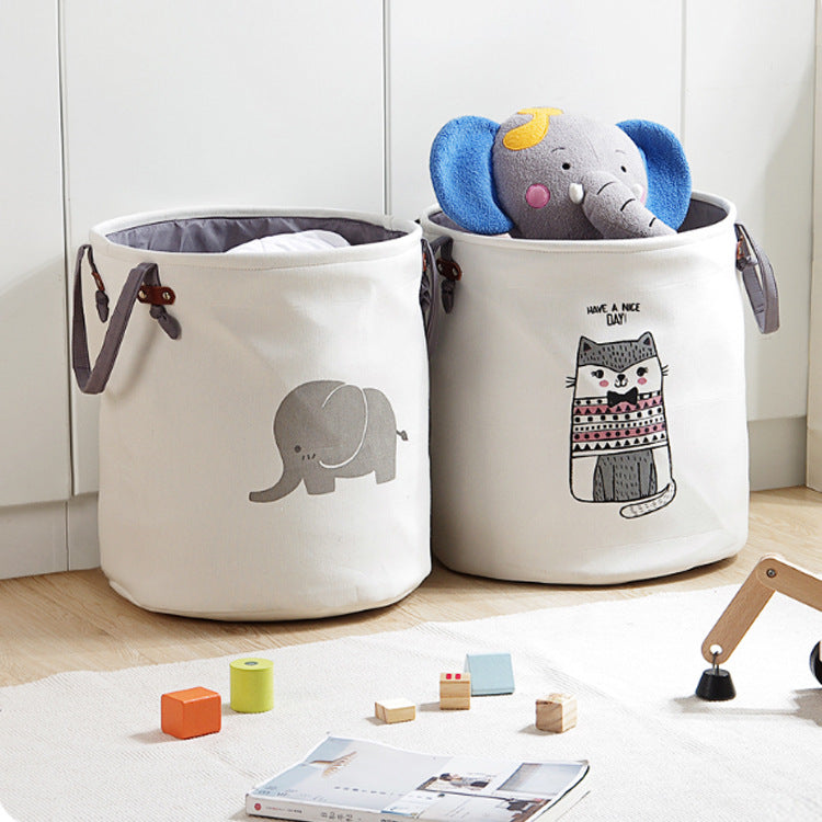 Funny Animal Storage Bag - Cute Baby Bedroom Decor Organizer for Toys and Essentials