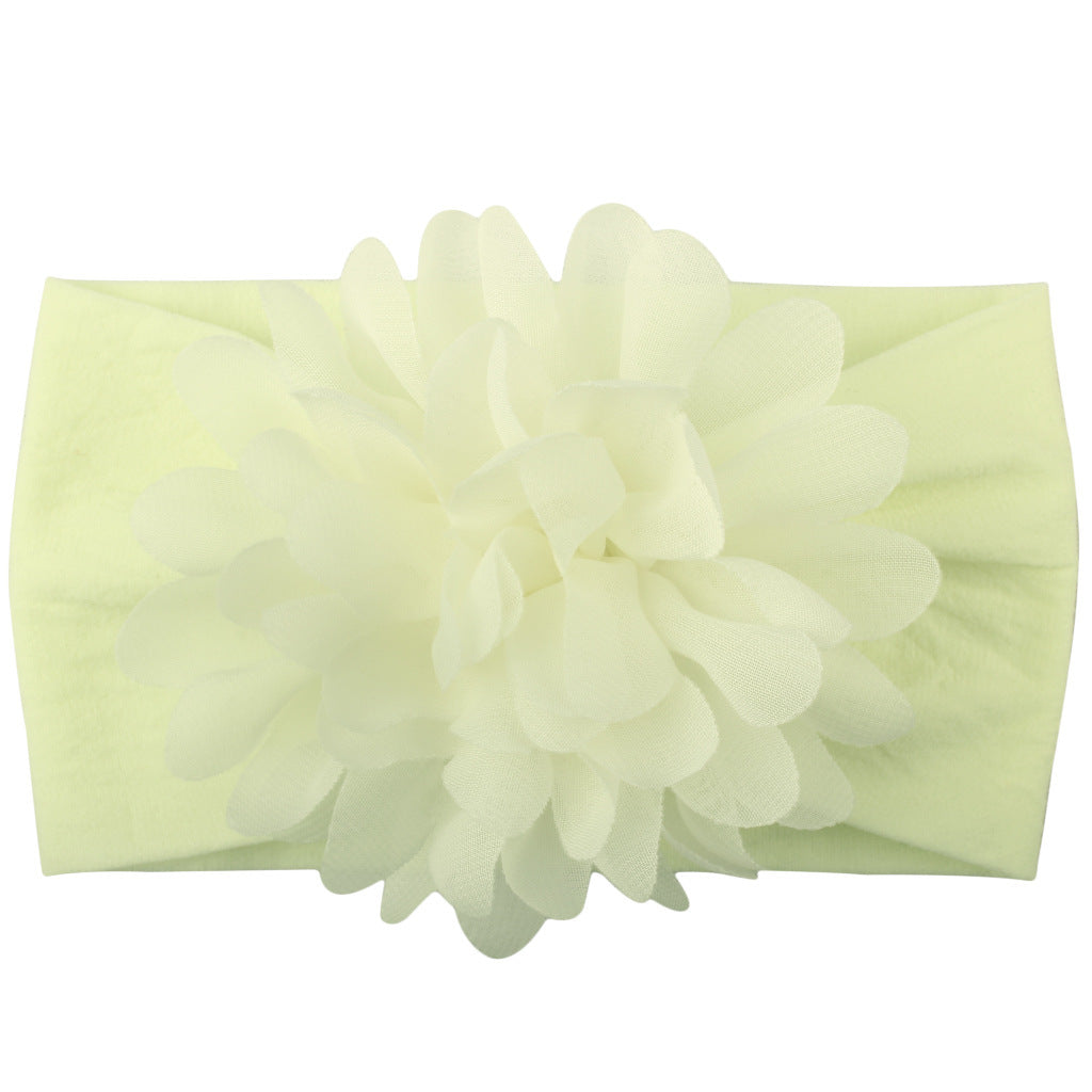 Chiffon Flower Baby Headband - Cute Princess Hair Accessories for Infant Girls