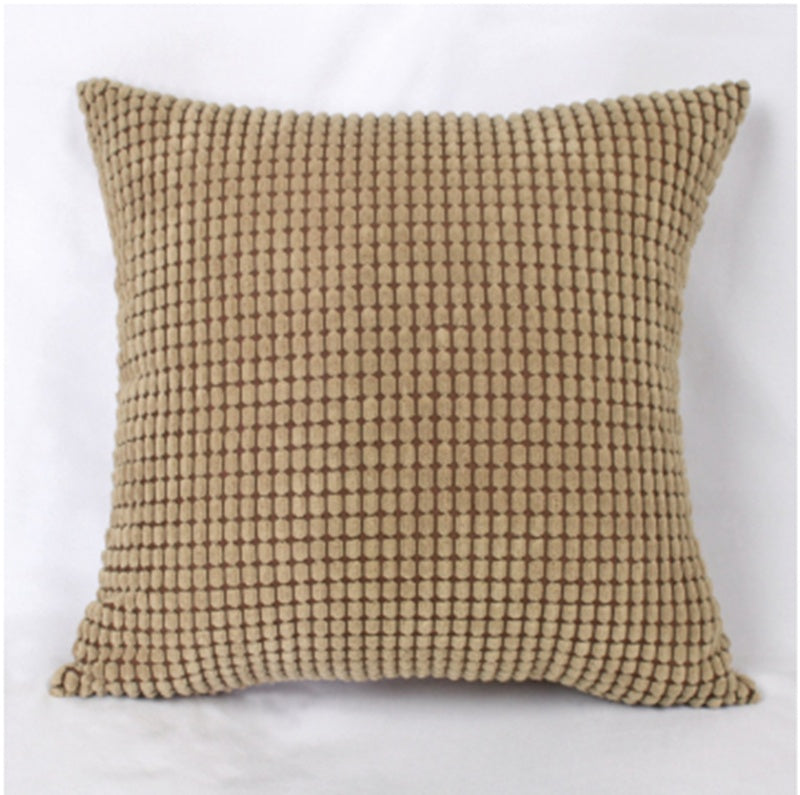 Jacquard Corduroy Sofa Pillowcase Cushion Cover