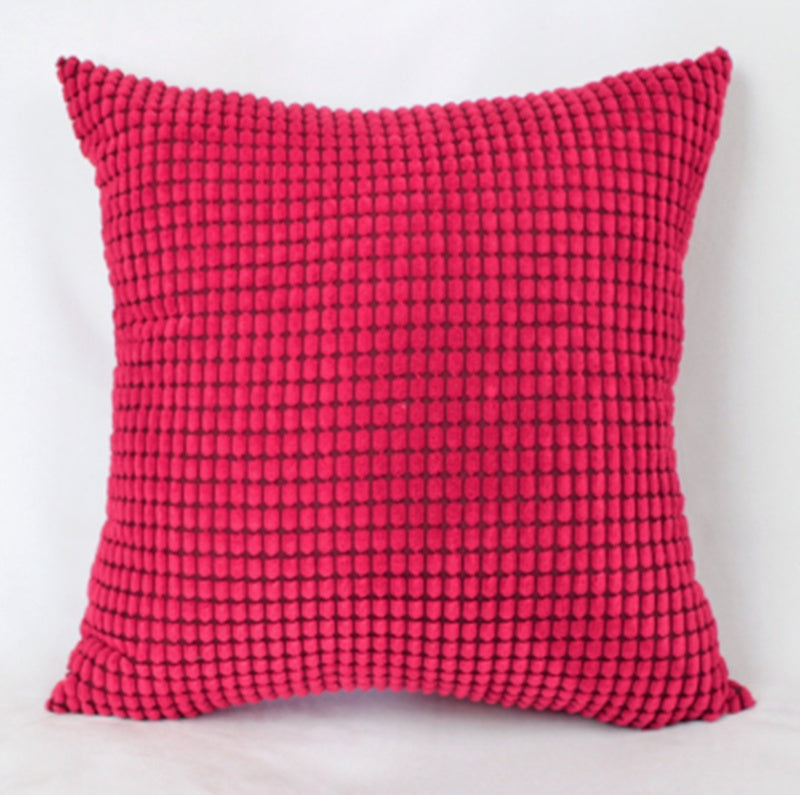 Jacquard Corduroy Sofa Pillowcase Cushion Cover