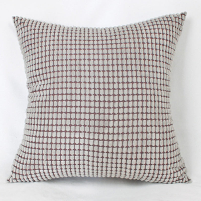 Jacquard Corduroy Sofa Pillowcase Cushion Cover