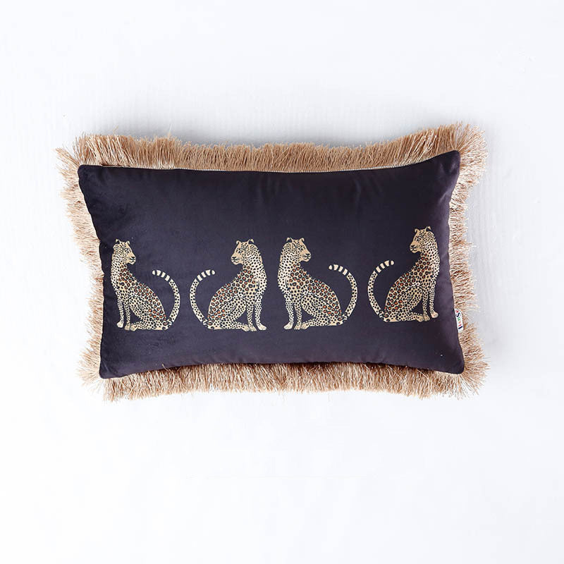 Digital Printing Tassel Sofa Cushion Cover