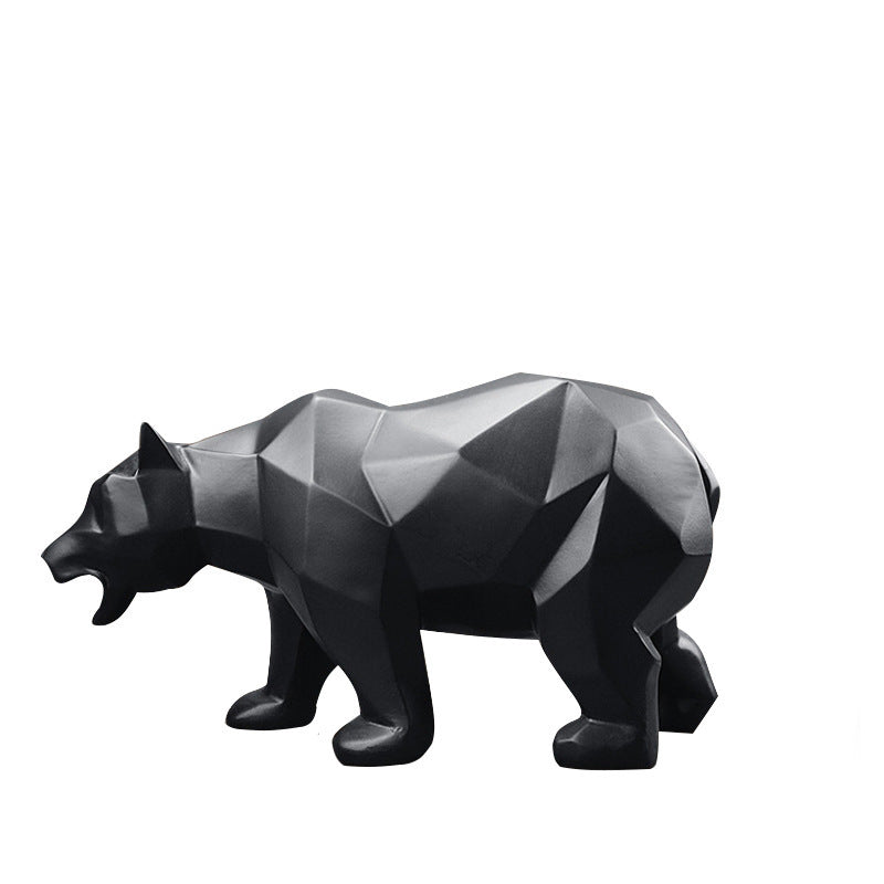 Premium Bear Resin Craft Decoration - Large Home Ornament Gift