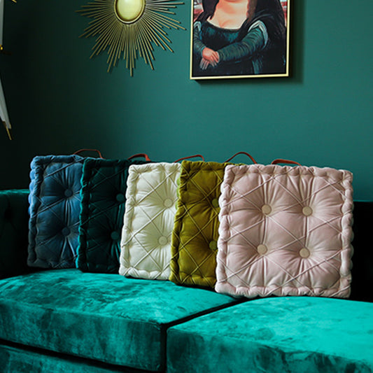Square Bay Window Cushion With Portable Thickening Fat Cushion Round Cushion