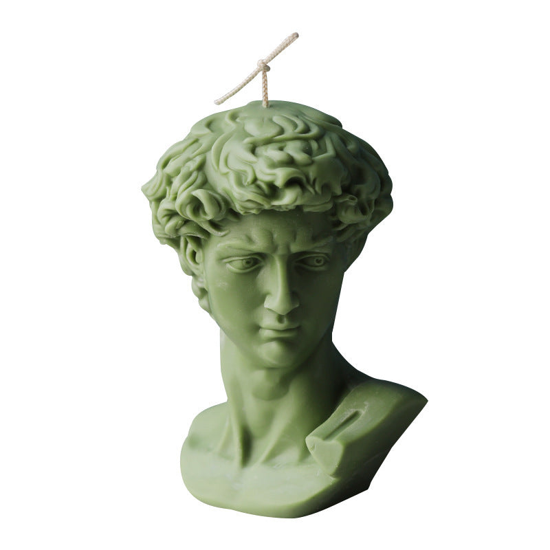 Premium David Head Silicone Candle Mould - DIY Home Decoration Craft
