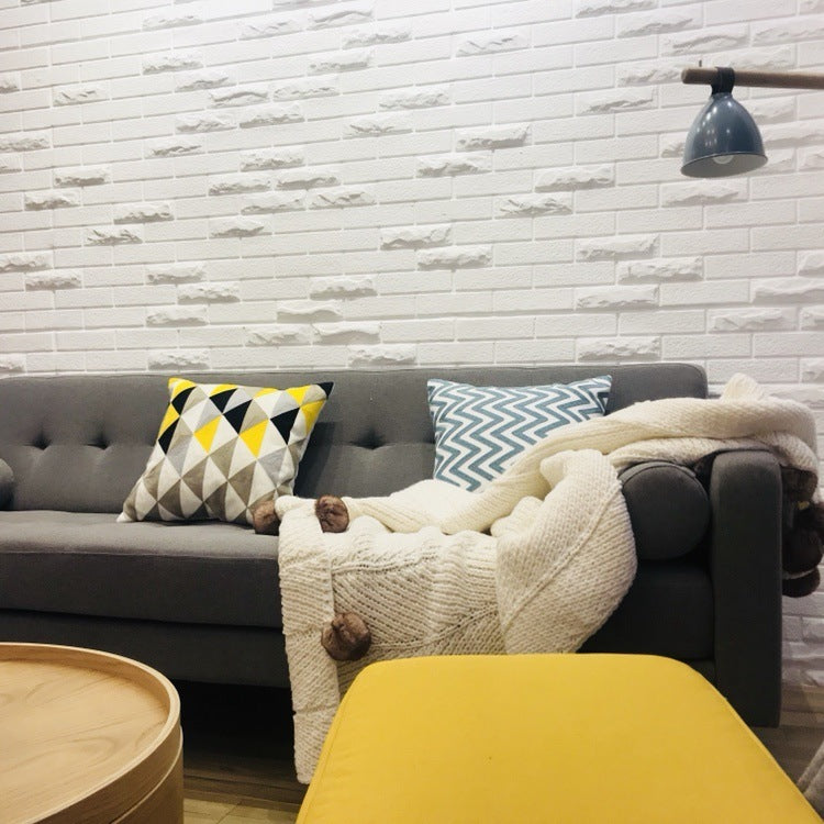 Geometric Embroidery Floral Sofa Art Throw Pillow American Living Room Cushion Cover