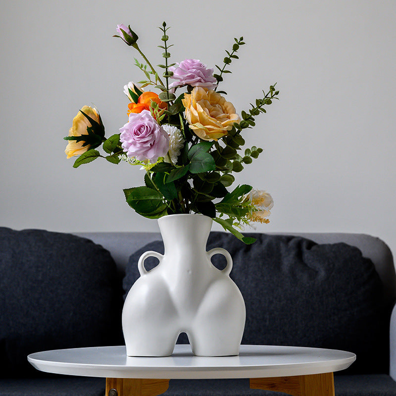 Premium Dehua Ceramic Vase - Luxury Hotel Home Decoration Crafts