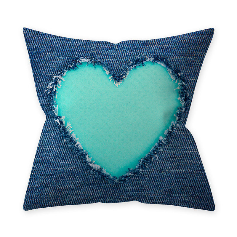 Popular Hot Sale Hug Pillowcase - Teal Blue Green Home Decoration Pillow Cushion Cover