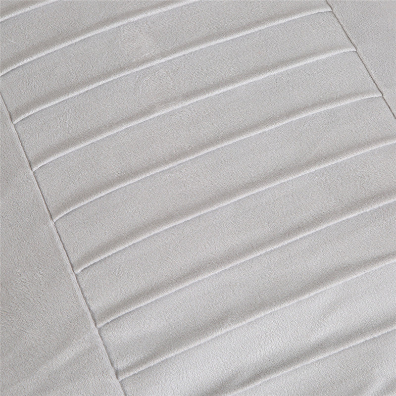Fabric Backrest Chair Cushion Nordic Cushion Solid Color Pillowcase