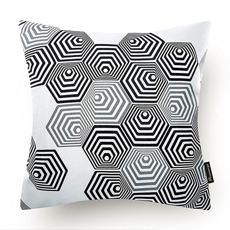 Household Geometric Super Soft Pillowcase Cushion Cover