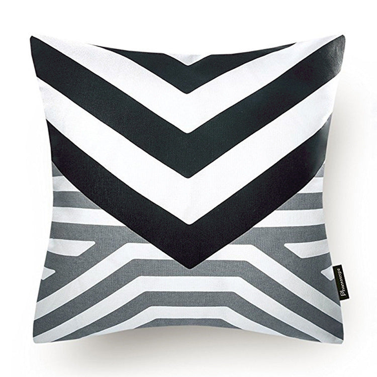 Household Geometric Super Soft Pillowcase Cushion Cover