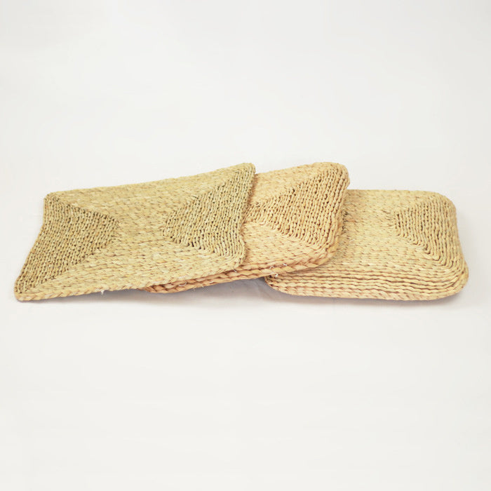 Square Futon Rattan Woven Straw Tatami Thickened Bay Window Cushion