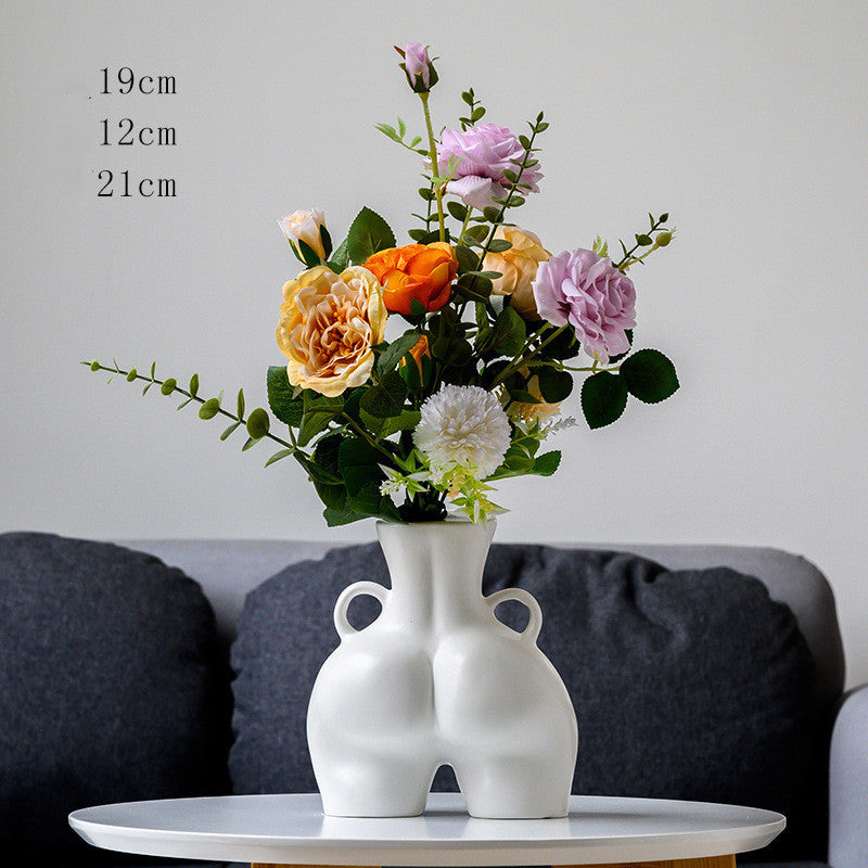 Premium Dehua Ceramic Vase - Luxury Hotel Home Decoration Crafts