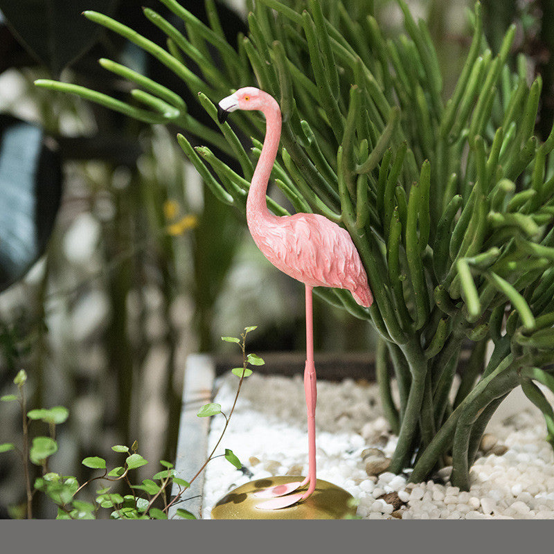 Premium Flamingo Decoration Crafts - Modern Living Room Soft Decoration