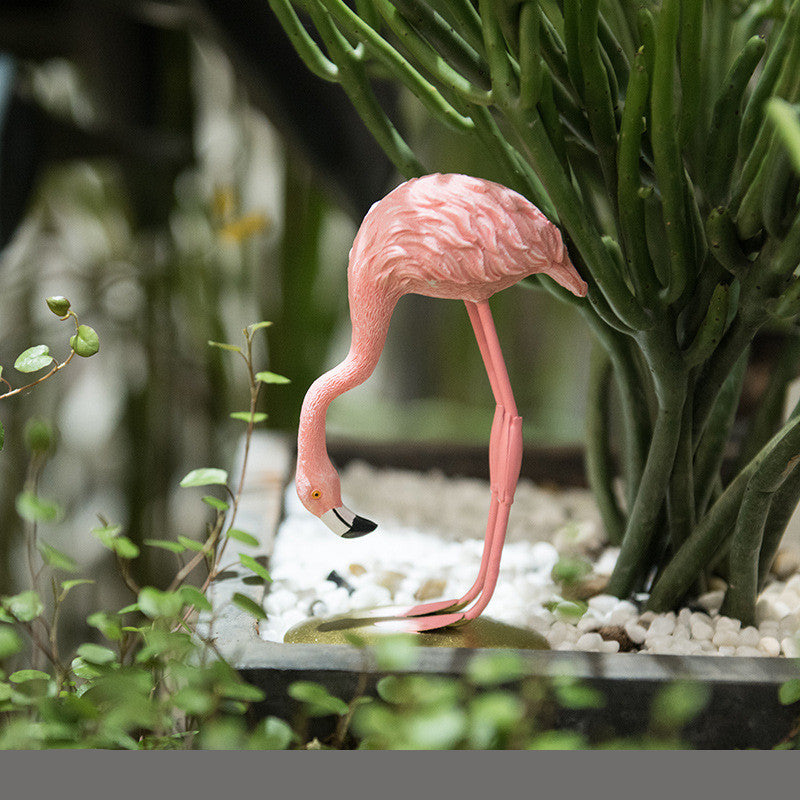Flamingo Decoration Crafts Home Decoration Living Room Soft Decoration - DropOnline.co