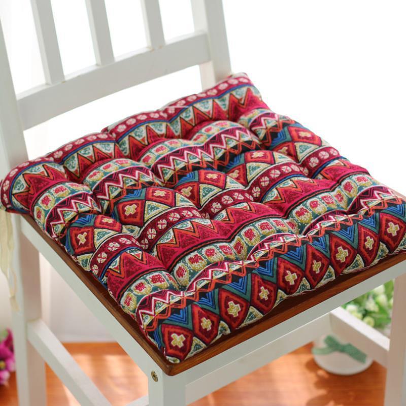 National Style Thickened Chair Cushion Office Computer Chair Cushion