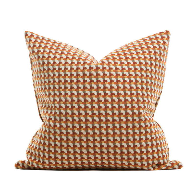 American Retro Pillowcase Eer Warm Coffee Bedroom Bed Cushion