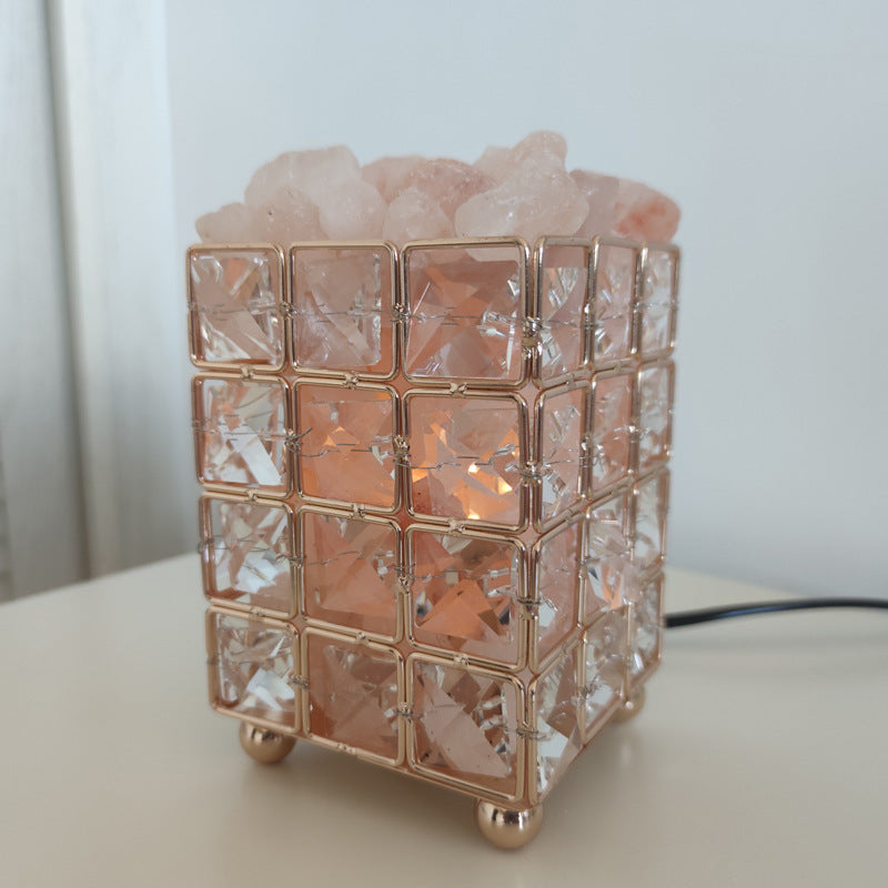 Cute Mini Creative European Table Lamp - Modern LED Crystal Bedroom Night Light Room Decor