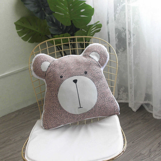 Forest Animal Pillow Sofa Bedroom Cushion