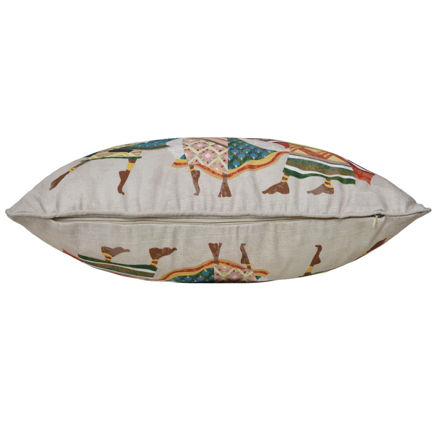 Printed Cushion Shell Ethnic Style Woman Pattern Living Room Bedroom Sofa Cushion Pillowcase