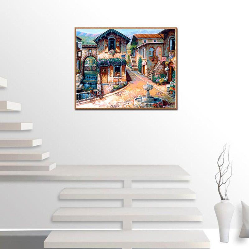 Premium Cityscape Diamond Painting Kit - DIY Embroidery Home Decoration